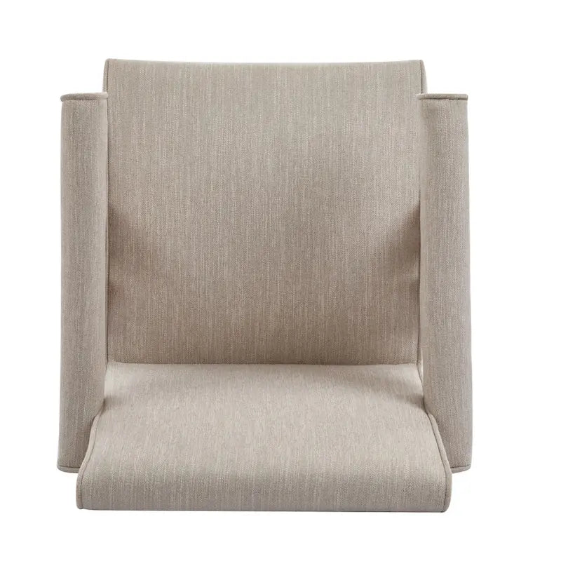 Silla de comedor tapizada con brazos (juego de 2)