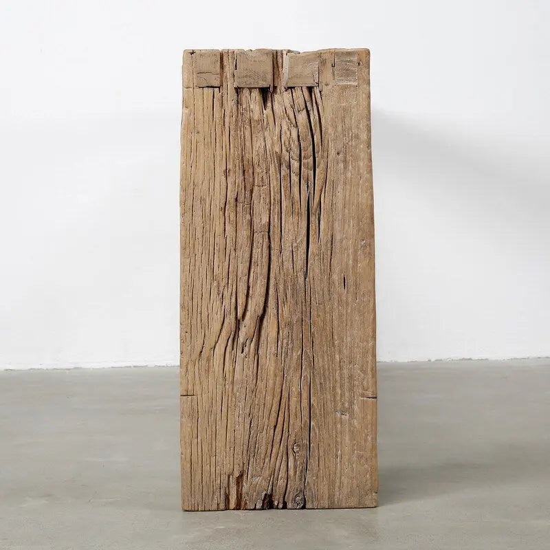 Aprox. 1.8-2 m de largo Mesa consola vintage tipo cascada de madera natural desgastada (el tamaño y el acabado pueden variar)