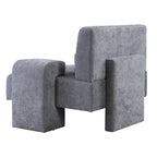 Sillón grande con almacenamiento y reposabrazos asimétrico