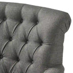 Sillón Club tapizado Bernstein con respaldo enrollado de Christopher Knight Home