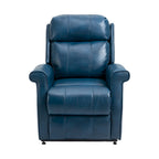 Sillón reclinable elevador eléctrico de piel sintética