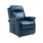 Sillón reclinable elevador eléctrico de piel sintética