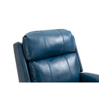 Sillón reclinable elevador eléctrico de piel sintética