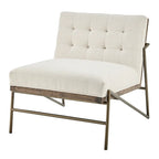 Sillón decorativo de tela Marlow.