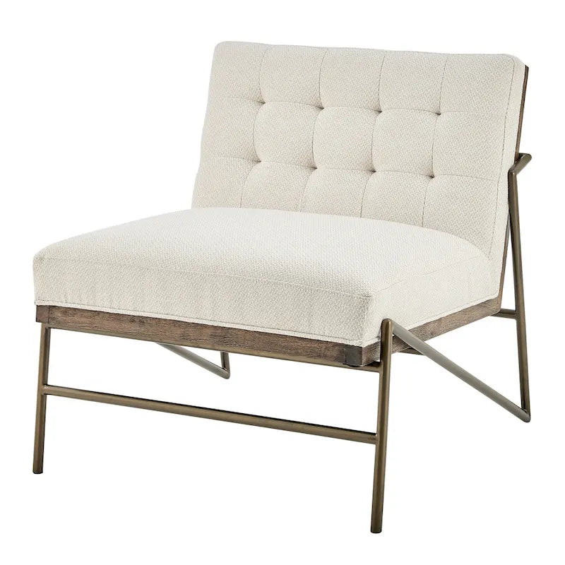 Sillón decorativo de tela Marlow.