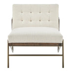 Sillón decorativo de tela Marlow.