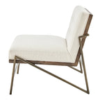 Sillón decorativo de tela Marlow.
