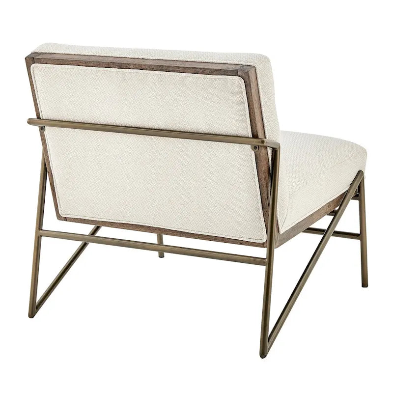 Sillón decorativo de tela Marlow.