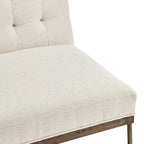 Sillón decorativo de tela Marlow.
