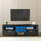 Mueble para TV de 51 pulgadas con luces LED RGB para televisores de hasta 69 pulgadas