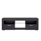 Mueble para TV de 51 pulgadas con luces LED RGB para televisores de hasta 69 pulgadas