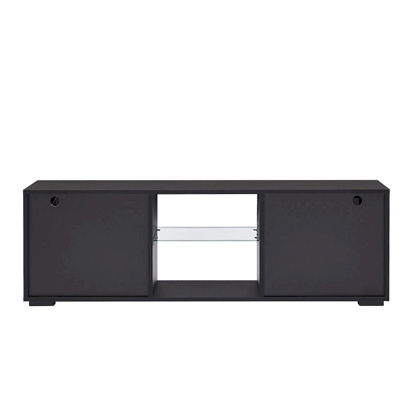 Mueble para TV de 51 pulgadas con luces LED RGB para televisores de hasta 69 pulgadas