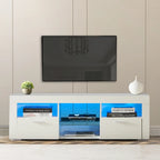 Mueble para TV de 51 pulgadas con luces LED RGB para televisores de hasta 69 pulgadas