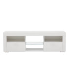 Mueble para TV de 51 pulgadas con luces LED RGB para televisores de hasta 69 pulgadas