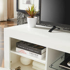 Mueble para TV de 51 pulgadas con luces LED RGB para televisores de hasta 69 pulgadas