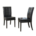 Sillas de comedor de cuero Crayton (juego de 2) de Christopher Knight Home