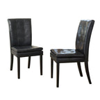 Sillas de comedor de cuero Crayton (juego de 2) de Christopher Knight Home