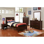 Cómoda Wese de madera maciza de 6 cajones, 56 pulgadas de ancho, de Furniture of America