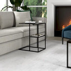Mesa auxiliar rectangular ancha Winthrop 20