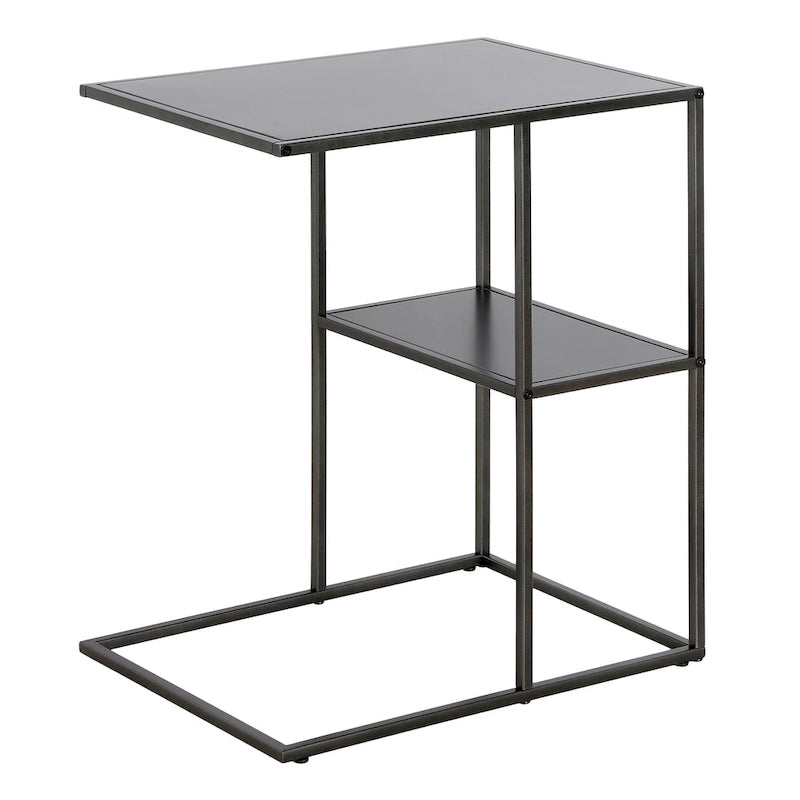 Mesa auxiliar rectangular ancha Winthrop 20