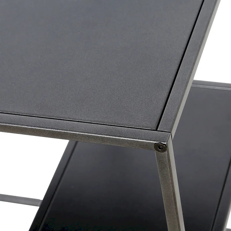 Mesa auxiliar rectangular ancha Winthrop 20