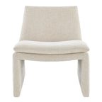 Sillón decorativo de chenilla Rooney