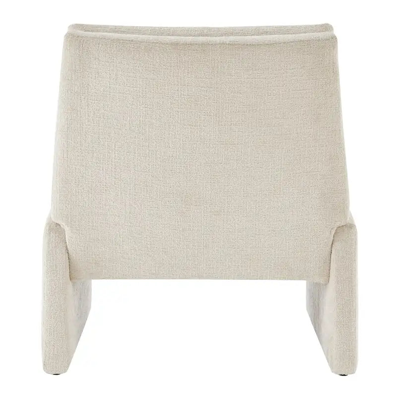 Sillón decorativo de chenilla Rooney