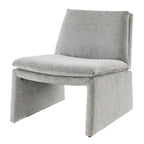 Sillón decorativo de chenilla Rooney