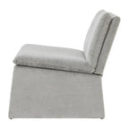 Sillón decorativo de chenilla Rooney