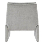 Sillón decorativo de chenilla Rooney