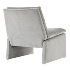 Sillón decorativo de chenilla Rooney