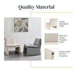 Sillón decorativo de chenilla Rooney