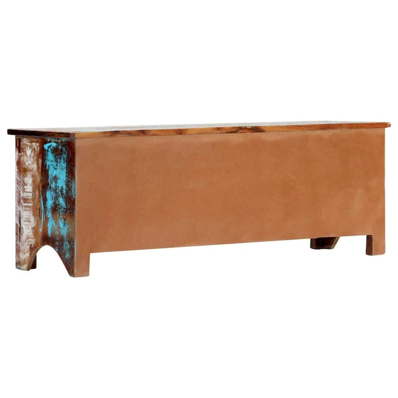 Mueble de TV de madera recuperada 47.2 x 11.8 x 15.7