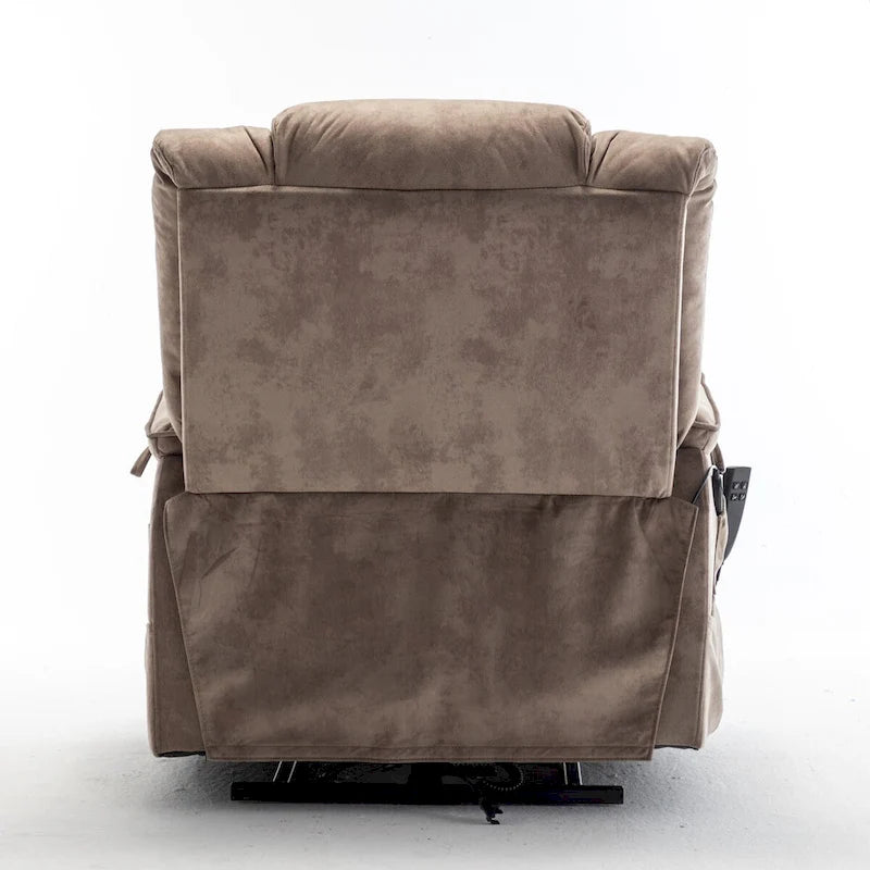 Sillón reclinable eléctrico con motor silencioso – Reclinación totalmente horizontal de 180°