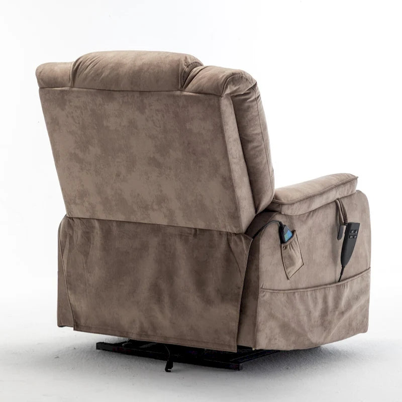 Sillón reclinable eléctrico con motor silencioso – Reclinación totalmente horizontal de 180°