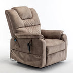 Sillón reclinable eléctrico con motor silencioso – Reclinación totalmente horizontal de 180°