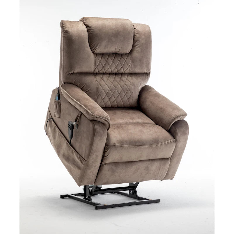 Sillón reclinable eléctrico con motor silencioso – Reclinación totalmente horizontal de 180°