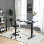 Escritorio de pie ajustable Hix Industrial de Furniture of America
