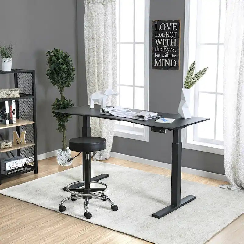 Escritorio de pie ajustable Hix Industrial de Furniture of America