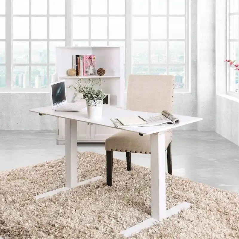 Escritorio de pie ajustable Hix Industrial de Furniture of America