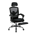 Silla de oficina ergonómica de malla con respaldo alto, soporte lumbar, silla de escritorio para ordenador