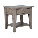 Mesa auxiliar de madera recuperada - Varios colores