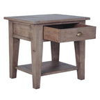 Mesa auxiliar de madera recuperada - Varios colores