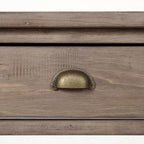 Mesa auxiliar de madera recuperada - Varios colores