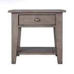 Mesa auxiliar de madera recuperada - Varios colores